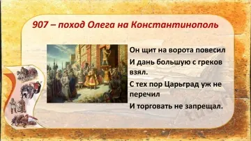 Презентация "Древняя Русь. Основные события" — История, 6 класс